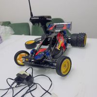 Tamiya RC Auto Super Fighter G DT-02 Chassis gebraucht