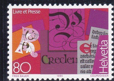 Tutti i francobolli: Postfrisch Buch und Presse 1994 – Nuovo (secondo la descrizione) da Schliern b. Köniz venduto da joni20 1