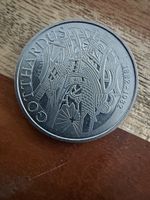 5 Franken 1982 Gotthardus Helvetia Schweiz Silber Gedenkmünz