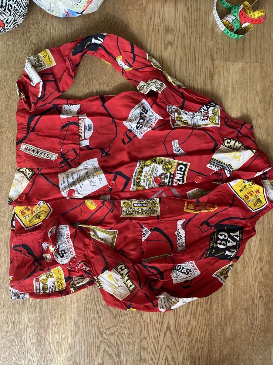 Blusen: Vintage bluse Apéro print – Gebraucht aus zürich von Kathyk 2