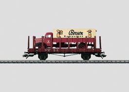 Märklin 46361 DB Rungenwagen beladen mit MAN F8 Borsen