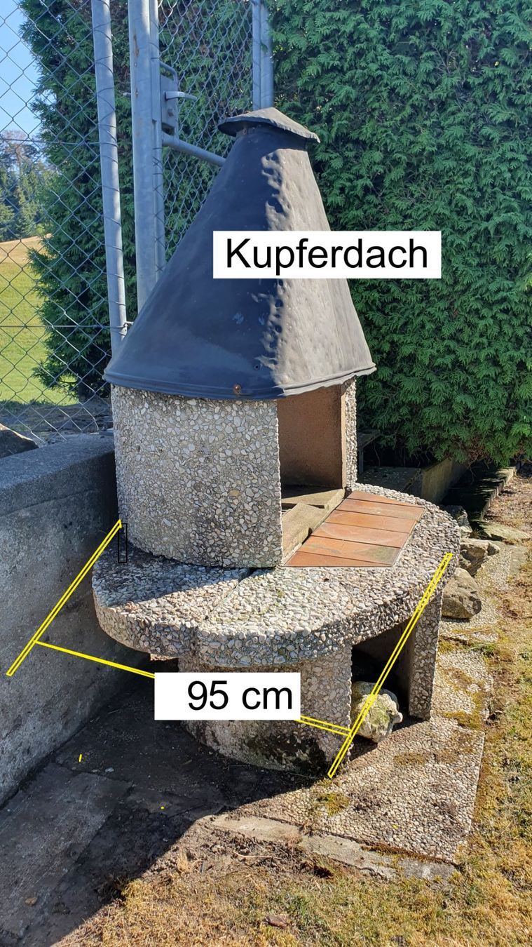 Griglie: Waschbeton Chemine /Grill – Usato da Walzenhausen venduto da Yukitwo 1