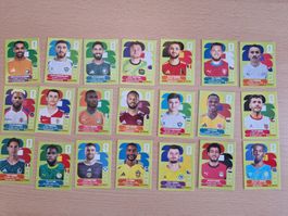 Neu Set 21stk. Panini WM 2026 Sticker verschiedene Spieler