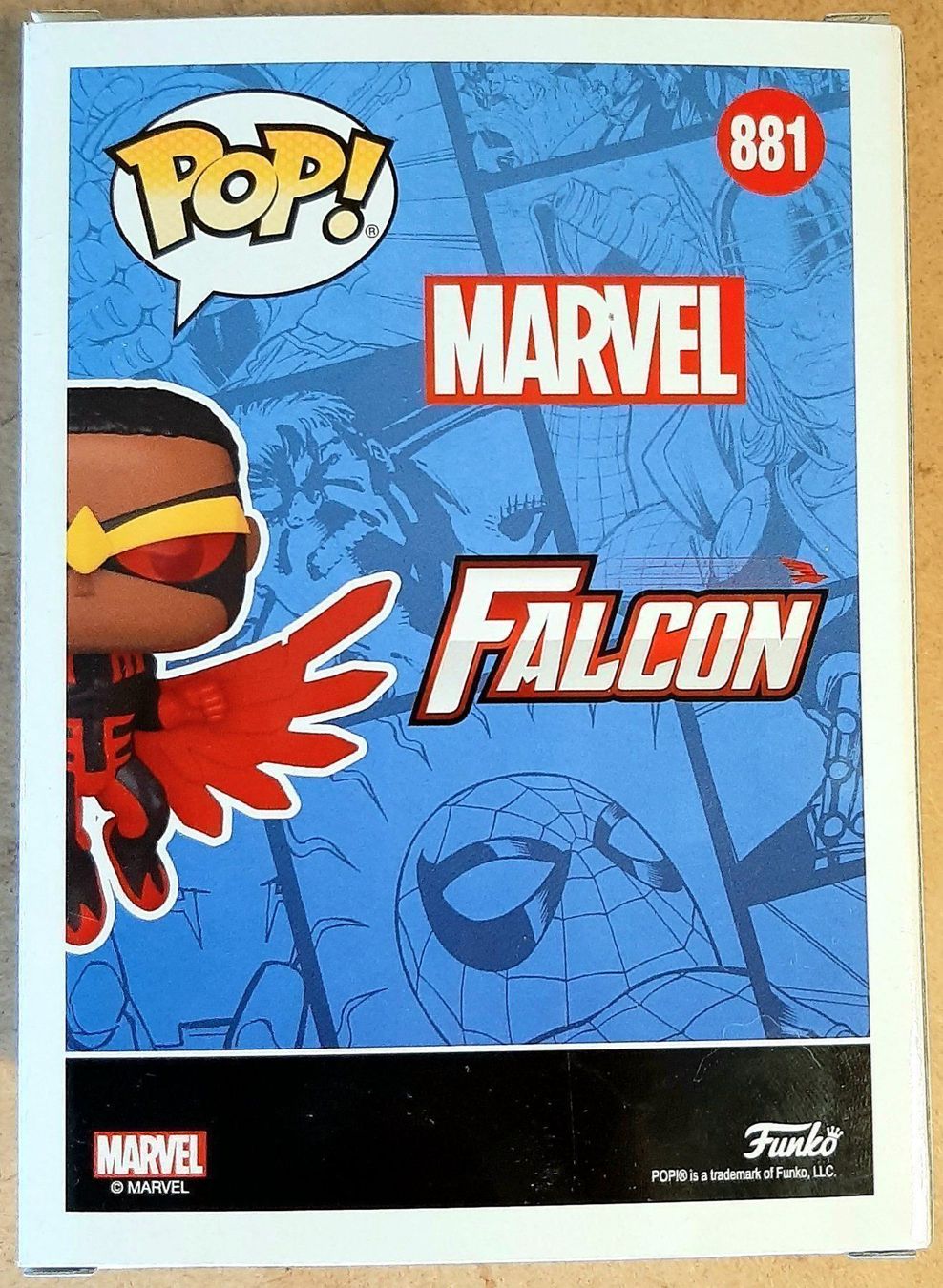 Funko Statuette: Funko Pop Marvel Falcon SDCC2021 – Nuovo e nell'imballaggio originale da Montet (Glâne) venduto da KOADA 1
