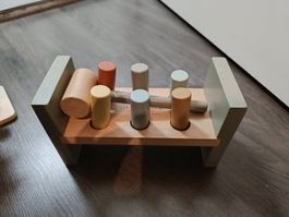 Little Dutch Hämmerbank aus Holz inkl. Hammer
