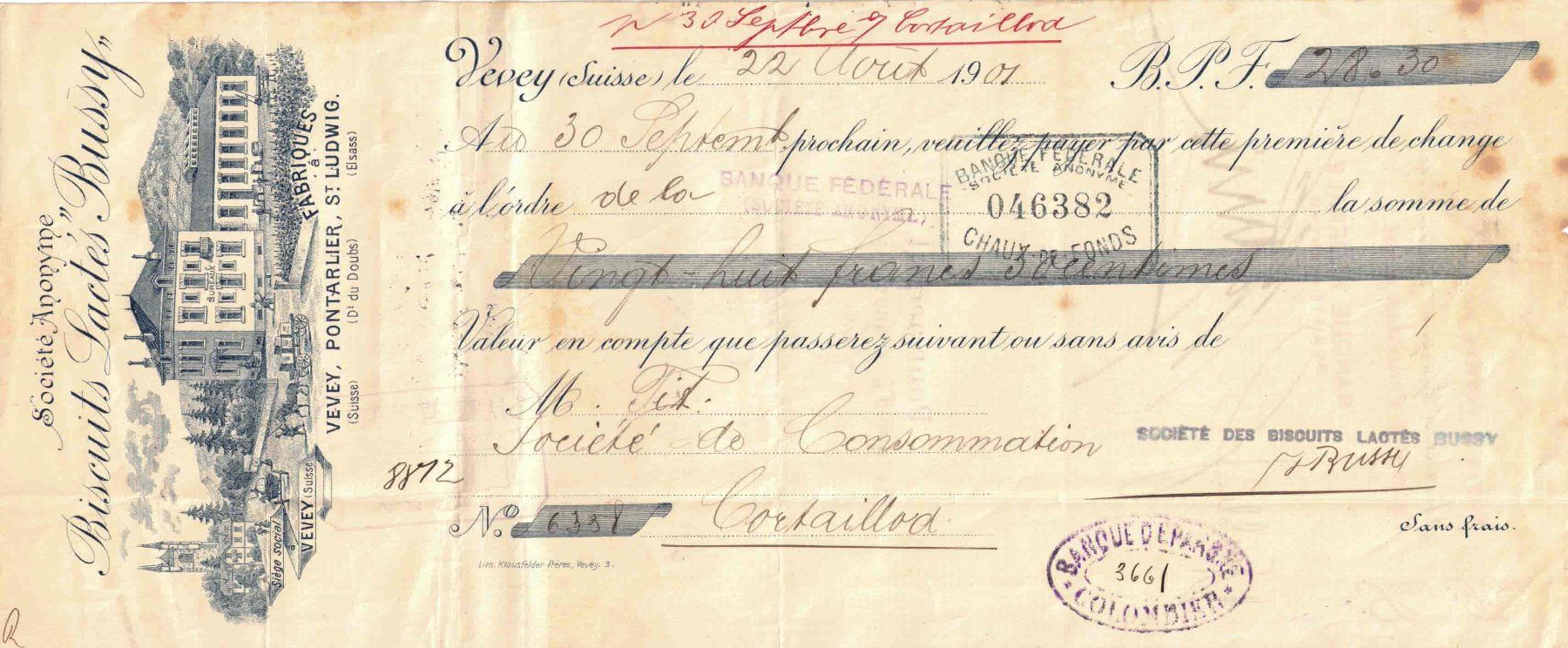 Tutti i francobolli: 1901 Check mit diversen Stempeln – Nuovo (secondo la descrizione) da Nuglar venduto da Stamp88