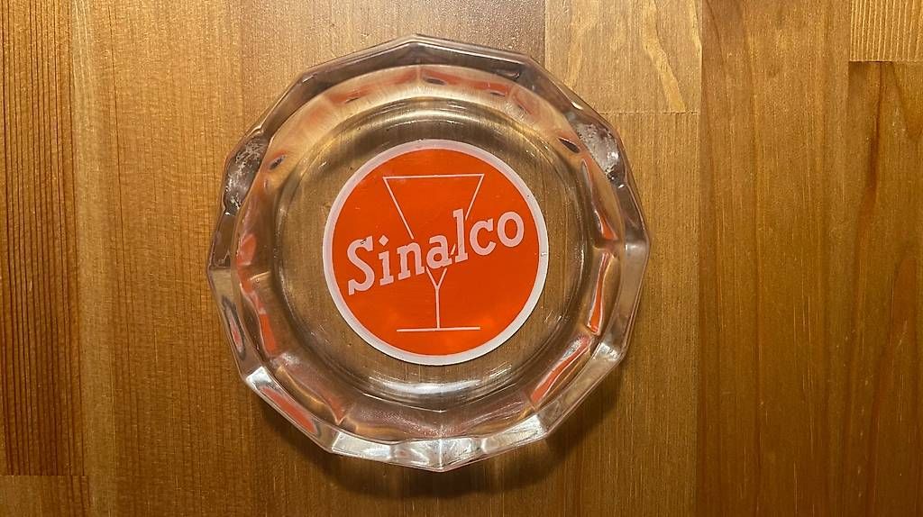 Sinalco Insegne: Orginal Vintage Sinalco Aschenbecher mit Werbeschild – Nuovo (secondo la descrizione) da Gümligen venduto da VIN-TAGE-ZONE 2