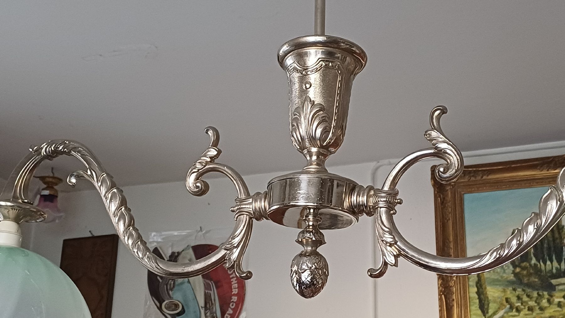 Kronleuchter & Deckenlampen: Antike Deckenlampe – Gebraucht aus Flawil von Naphtali 8