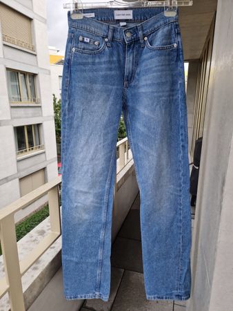 Calvin Klein Jeans  Low Rise Straight W25×L32