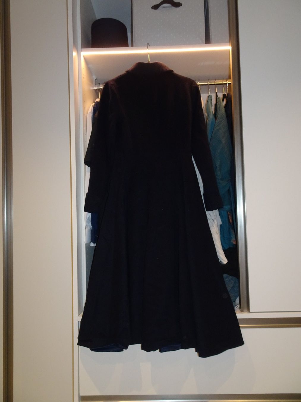 Mäntel: Wintermantel Wolle Navyblau – Gebraucht aus Bern von Maronn 1