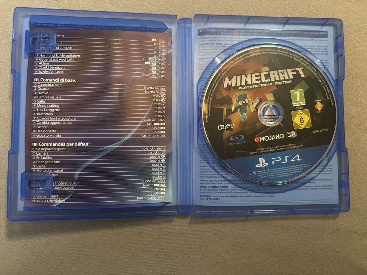 Sony Jeux: MINECRAFT Ps4 – D'occasion à Affoltern am Albis par keon_wetzel 1