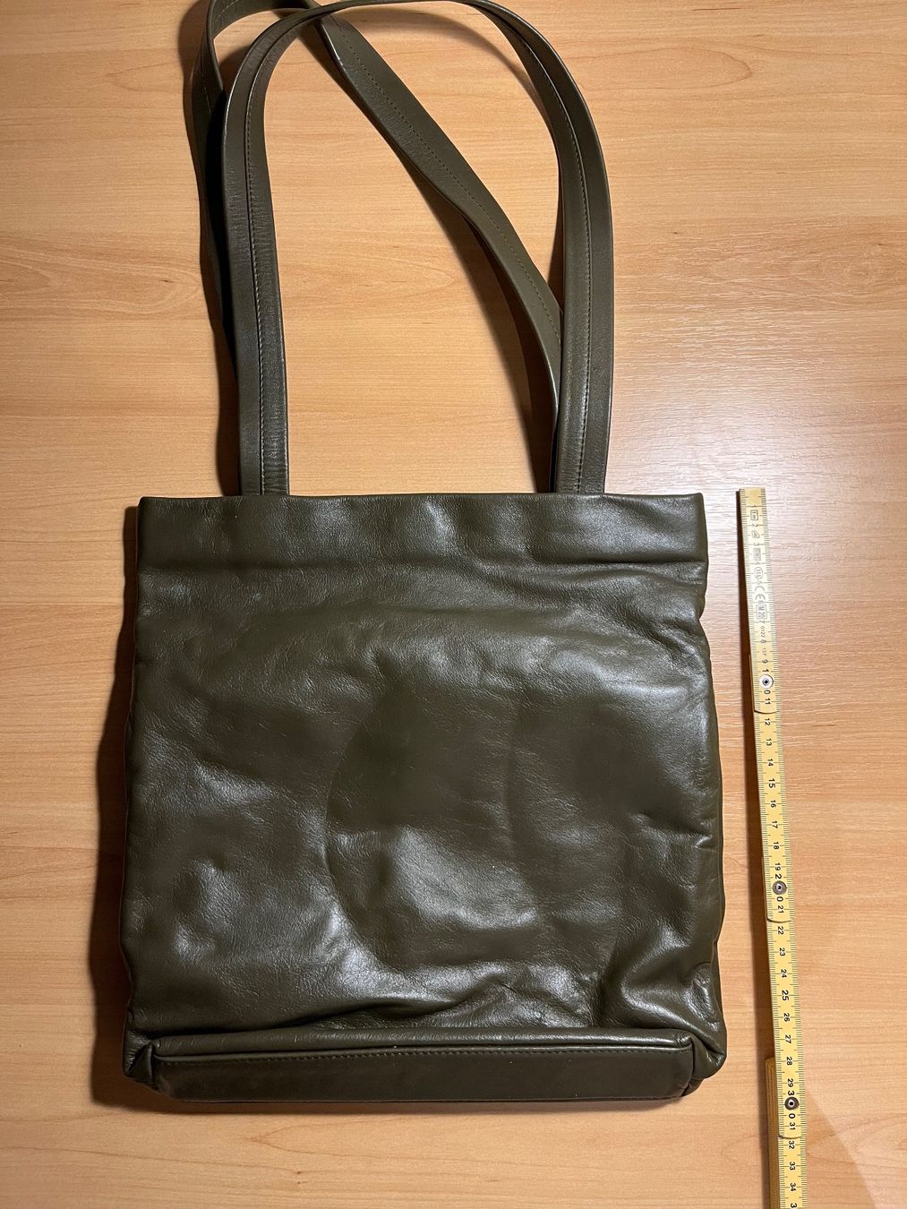 Strenesse Borse: Strenesse Handtasche dunkelgrün – Usato da Ziefen venduto da Madame1982 2
