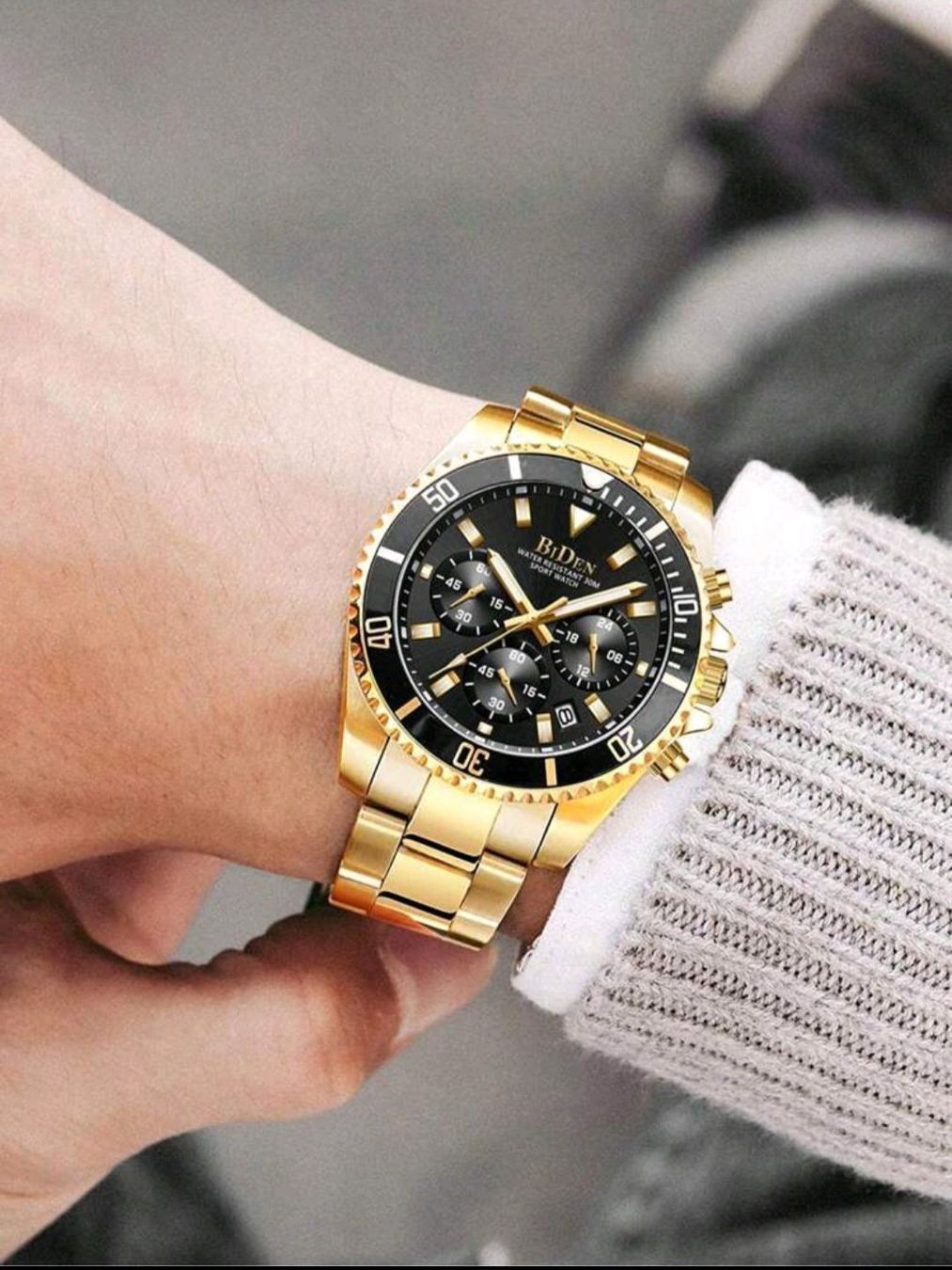 Uhren: Montre Biden Dorée - Élégance et Performance assurées! – Gebraucht aus Monthey von 187-zeroo 6