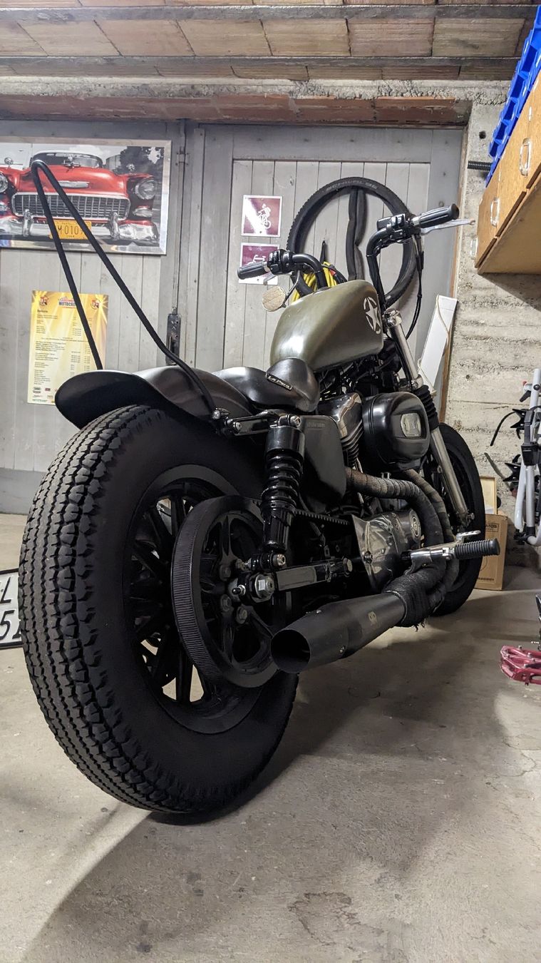 Harley-Davidson Chopper: Harley-Davidson Sportster XL883L – Gebraucht aus Schötz von -Lucky13- 1
