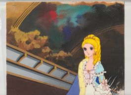 Original Rose of Versailles Anime Cel, Marie Antoinette