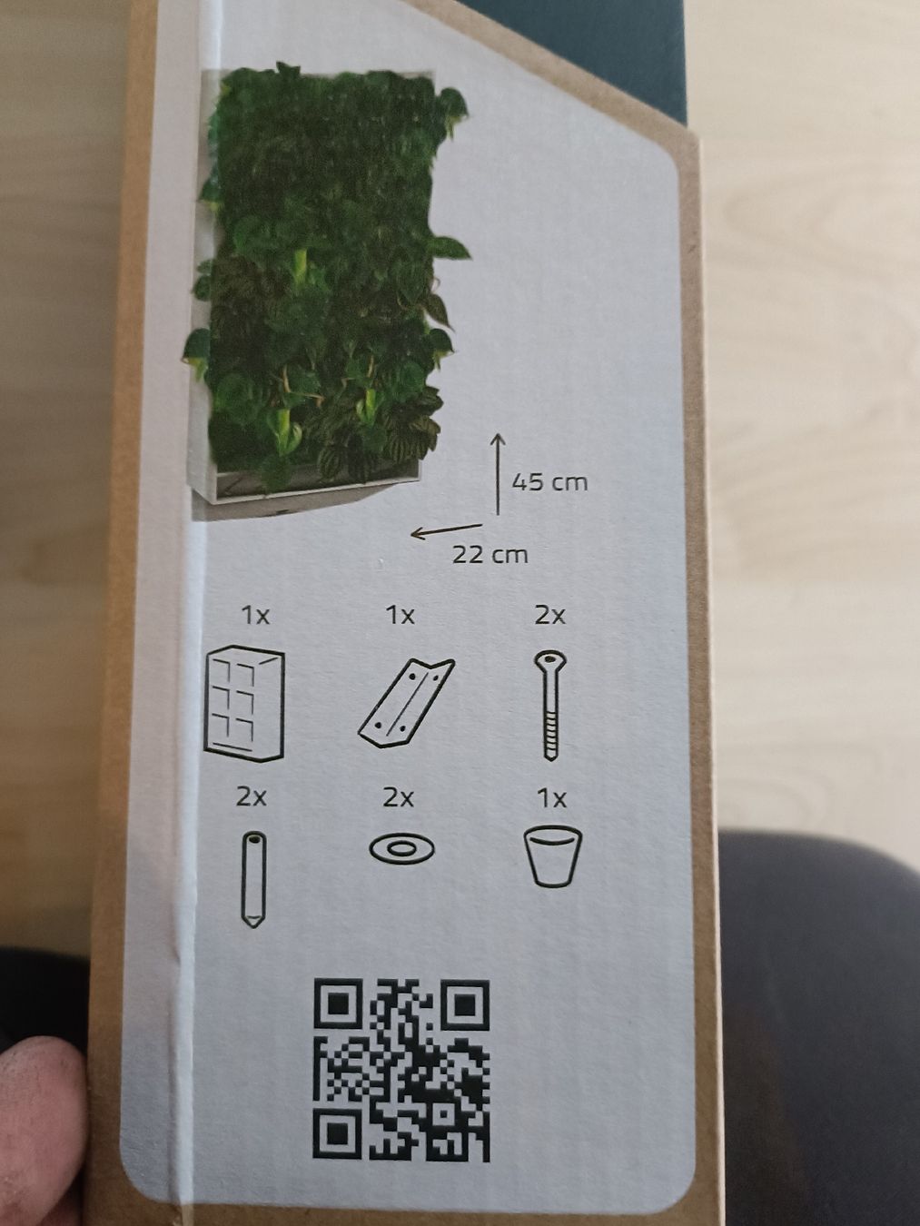 Vasi per fiori: Wandtopf für Kräuter, Pflanzen oder Blumen – Nuovo e nell'imballaggio originale da Kreuzlingen venduto da home_and_more 2