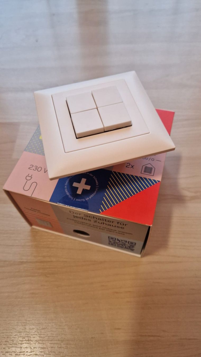 Schalter: Zigfred Plus Smart Switch Zigbee, neuwertig, OVP – Gebraucht aus Nidau von auk_2g9h
