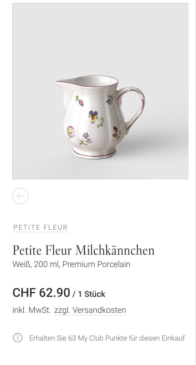 Villeroy & Boch Teekannen: Villeroy Boch Petite Fleur Set – Neu (gemäss Beschreibung) aus Ebikon von nat_jzh5 4
