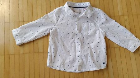 schickes Hemd, Grösse 74, Zara