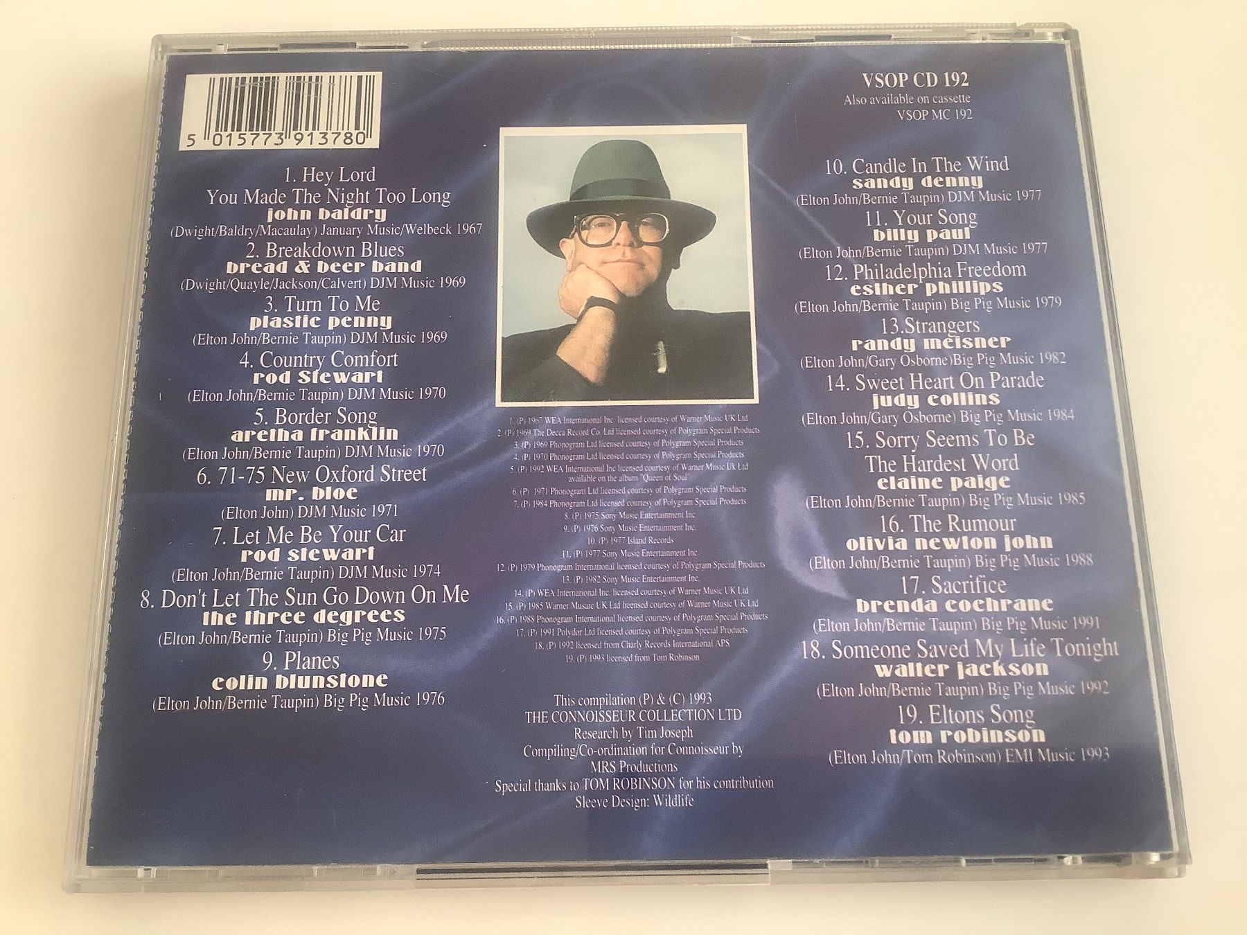 CD: Elton John / Songbook / 1993 – Usato da Dübendorf venduto da Shreck 1