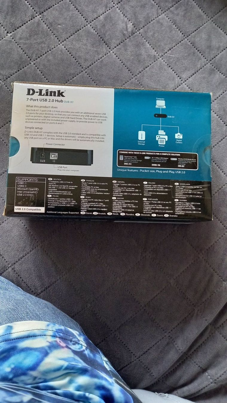 Modems & Router: d-link 7 port usb 2.0 hub dub h7 – Neu und originalverpackt aus Wohlen AG von poliziotto008 1