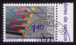1988_D Xl 14_Dienstmarke UIT_EMS Glasfaserkabel_ET