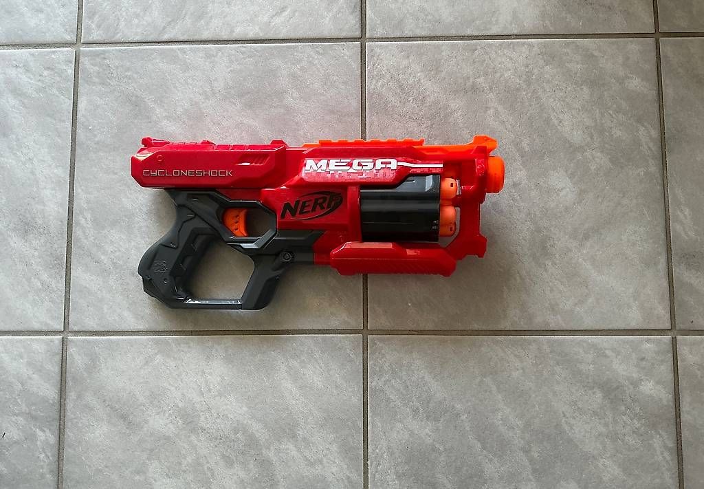 Giocattoli: Grosse NERF Sammlung - Mega Mastodon + Weste + viele Darts – Usato da Berg TG venduto da Riovida 3