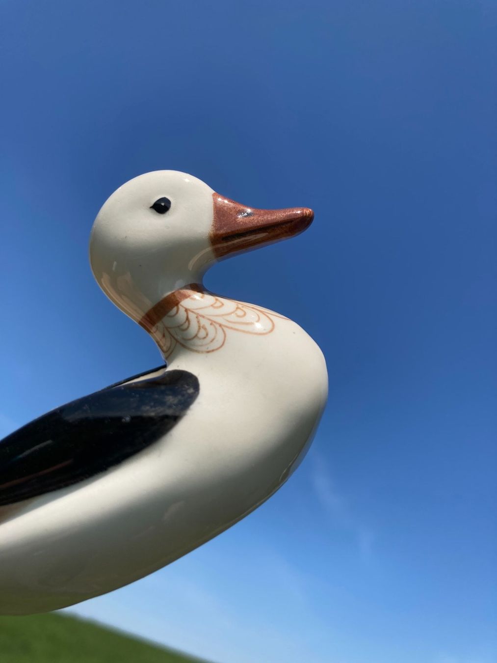 Statuette: KERAMIK  ENTE  SCHÄLCHEN  SCHMUCKSCHÄLCHEN RINGABLAGE – Usato da Subingen venduto da Etageren 3