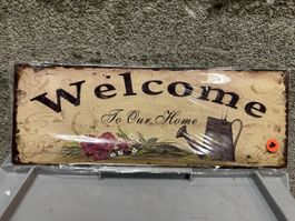 Welcome Home willkommen eingangs türe deko