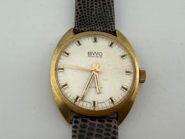 Vintage BWC Handaufzug Herrenuhr läuft