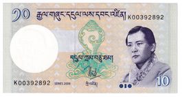 Banknote Bhutan ten ngultrum 2006 Bankfrisch