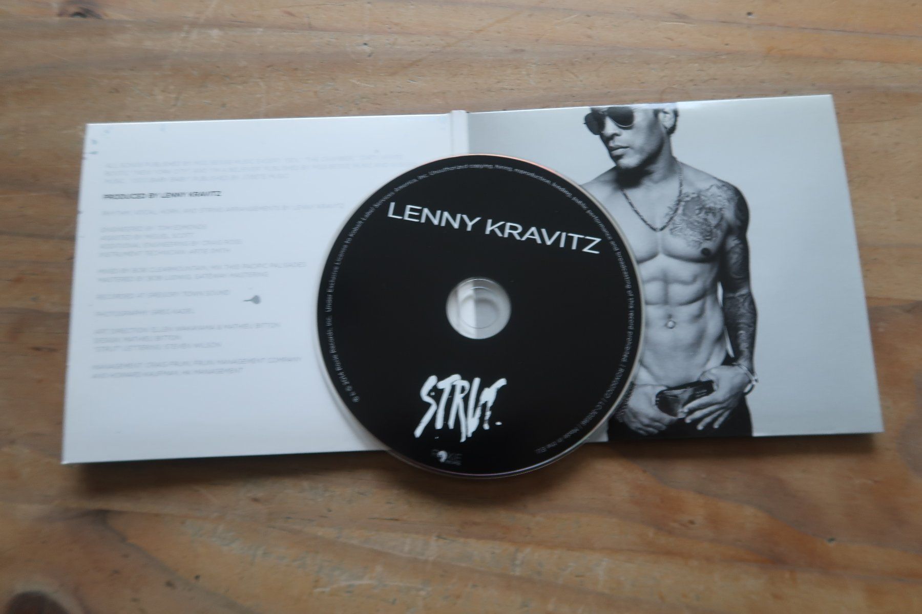 CD: LENNY KRAVITZ - STRUT - mit POSTER - CD – Usato da Basel venduto da Patiscat 3