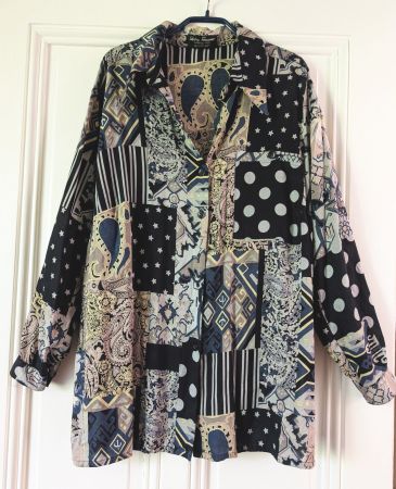 SALVATORE FERRAGAMO : Blouse imprimée - Vintage '70  - TU
