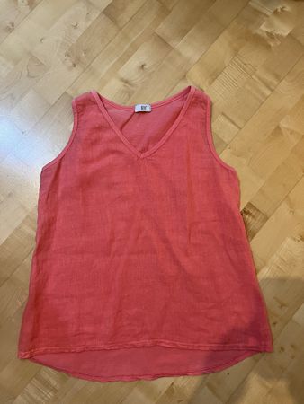 Ipsy Top Koralle V-Ausschnitt Gr. 40/42