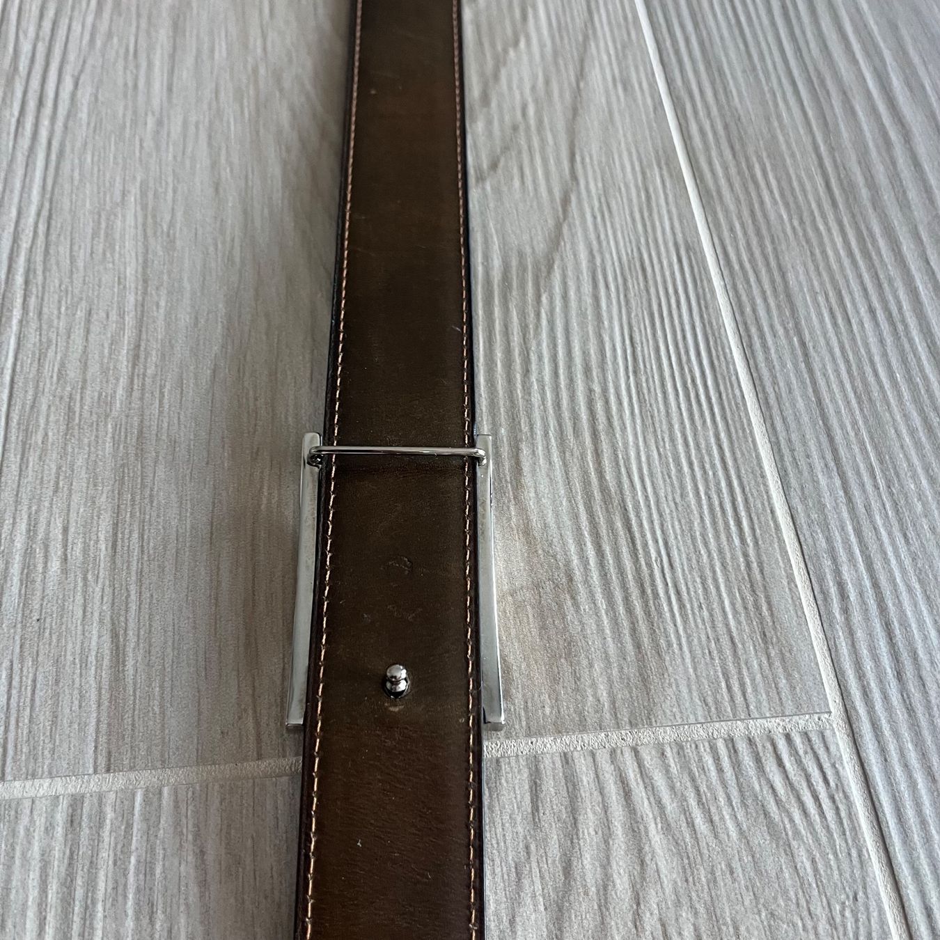 Cinture: Ceinture J.M. Weston réversible – Usato da Givrins venduto da Nicolux01 7
