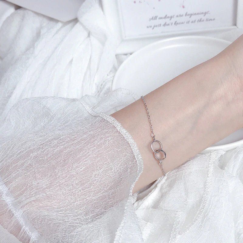 Bracciali & Braccialetti: Doppel Ring Armband aus Silber – Nuovo e nell'imballaggio originale da Wil SG venduto da Veratier 5
