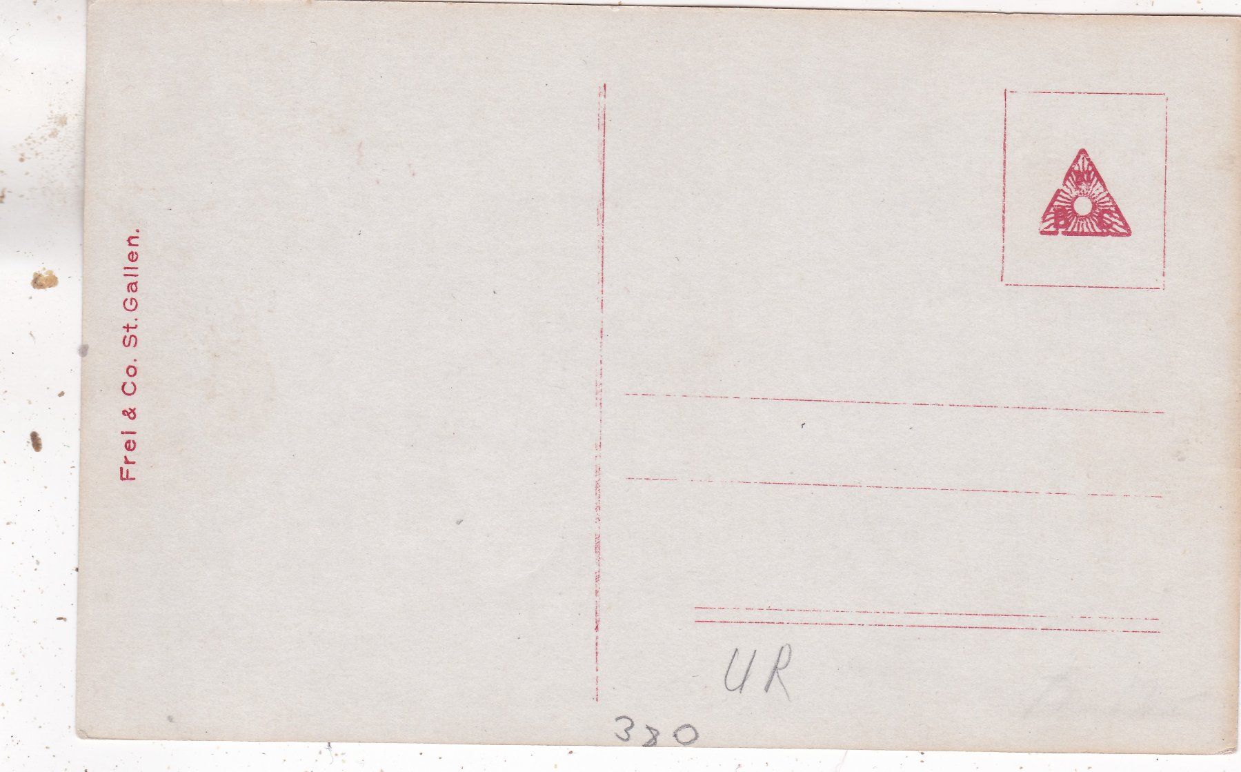 Cartoline postali: Urnerboden m. Jägernstöcke – Usato da Herisau venduto da Lisegrat2008 1