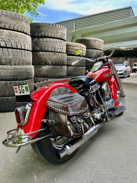 Harley-Davidson Chopper: HARLEY DAVIDSON PANHEAD 49 – Usato da St.Gallen venduto da flatsi57 9