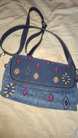 Petit sac bandoulière en jean Desigual