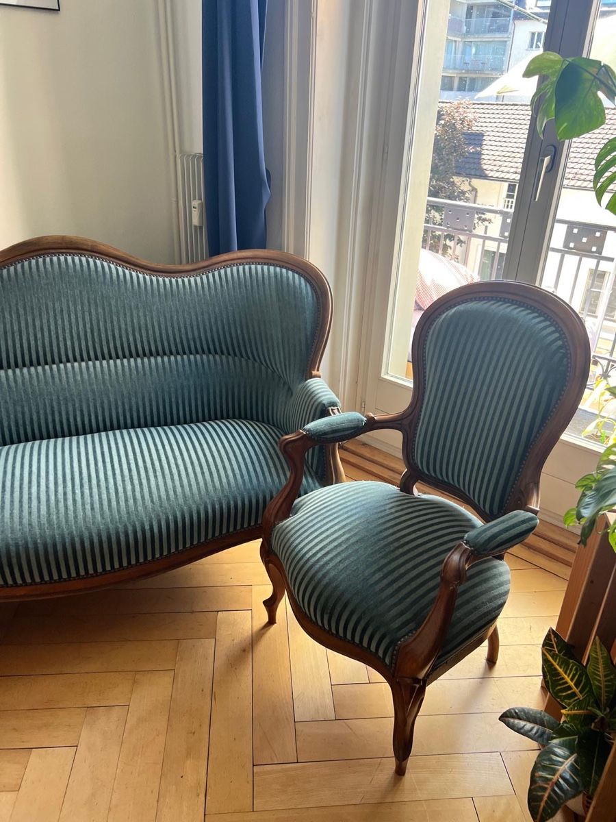 Fauteuils: Antikes Louis Phillippe Sofa + Sessel – D'occasion à Luzern par rox_7y8q 1