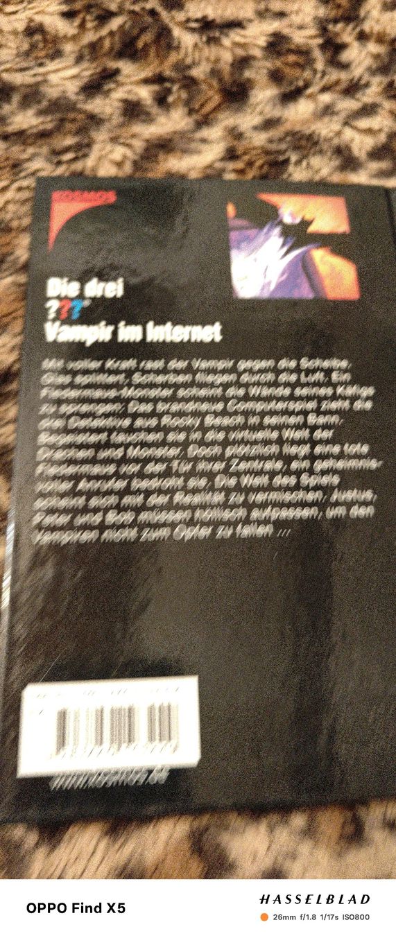Libri: Die drei??? Vampir im Internet – Nuovo (secondo la descrizione) da Volken venduto da katz5 2