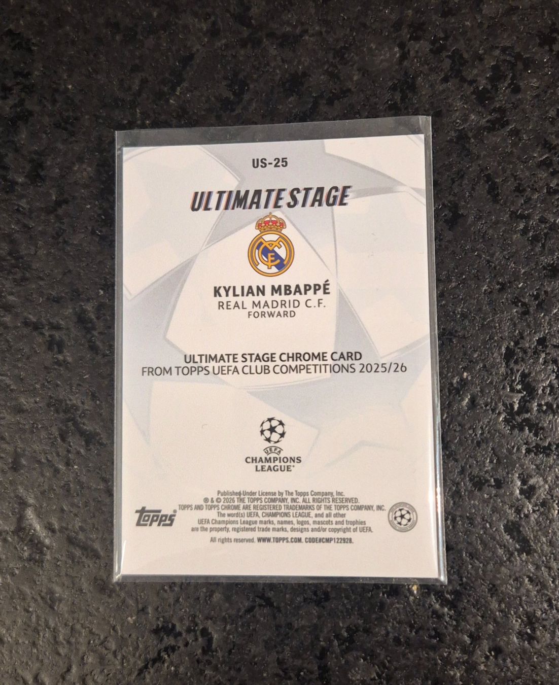 Topps Carte collezionabili: Kylian Mbappe - Real Madrid - Topps – Nuovo (secondo la descrizione) da Burg AG venduto da Danoe 1