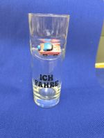 Glas mit Auto "Ich fahre Thunderbird", Sammlerstück! 55-57