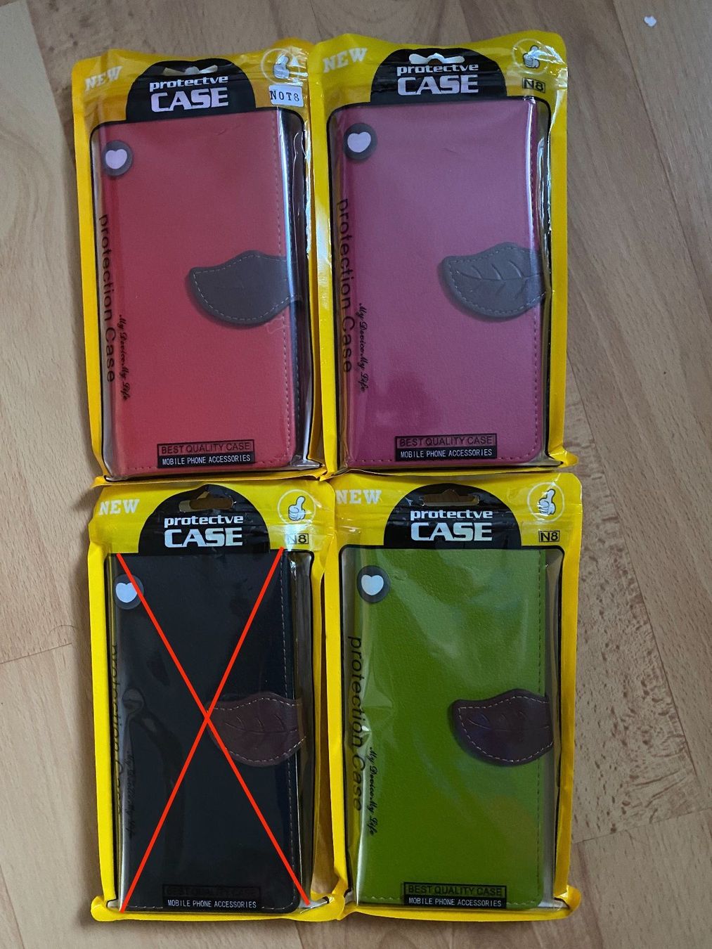 Cover & Protezioni schermo: étuis pour samsung Note 8 – Nuovo e nell'imballaggio originale da Marly venduto da gol_7sfs