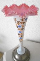 Original Jugendstil Vase ca. 1912, Glas Emaille