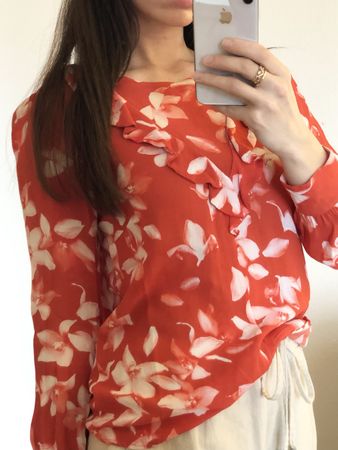 Blouse orange 100% viscose Ivy&Oak