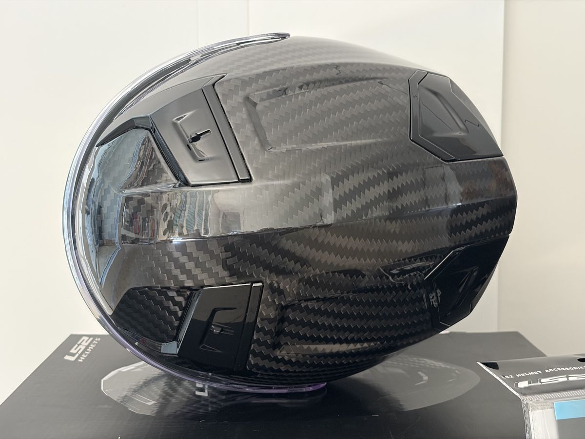 Caschi & visiere: LS2 Vector II Carbon Helm M, glänzend, mit Zubehör – Nuovo (secondo la descrizione) da Zürich venduto da markus767 5