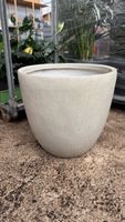 Pflanzkübel Ø50 cm aus Ficonstone – Steinoptik, wetterfest,