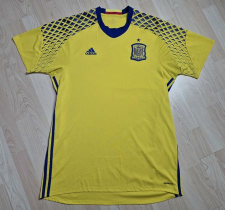 Adidas EURO 2016 Spanien Fussball Trikot Auswärts Gr. XL