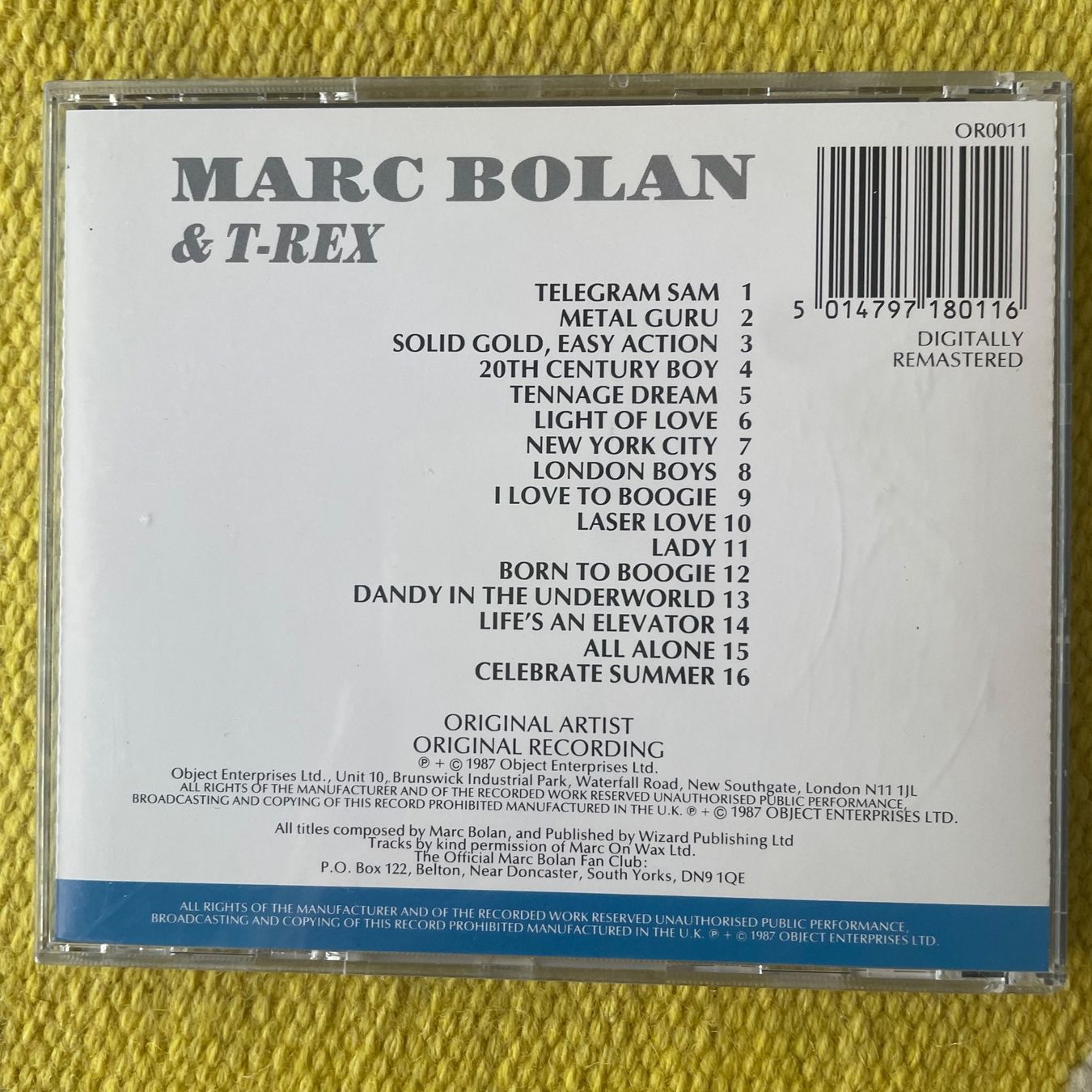 CD: T.REX/MARC BOLAN-COLLECTION – Usato da Rorschacherberg venduto da CD-Roli 1